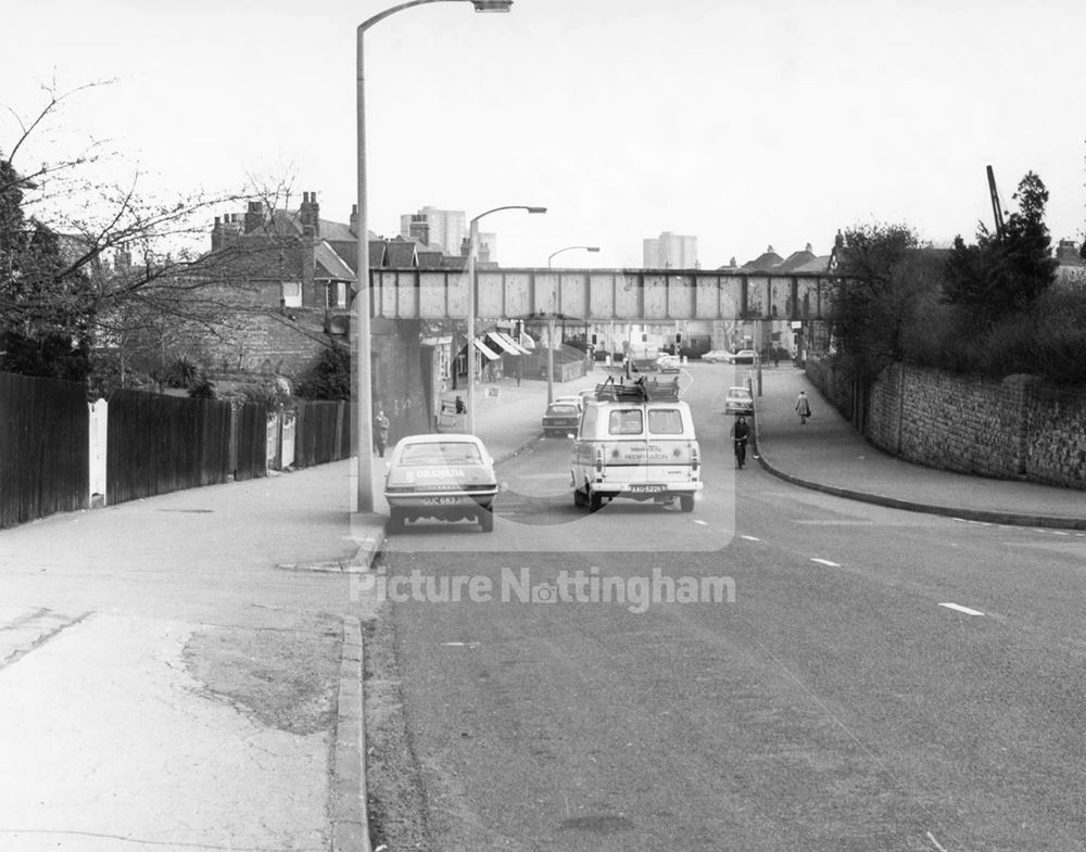 Disused railway bridge over Broxtowe Lane