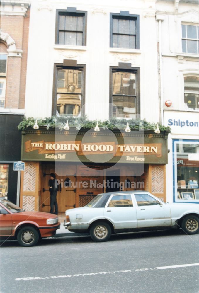 Robin Hood Tavern (Once the Classic Cinema), Market Street, 1987