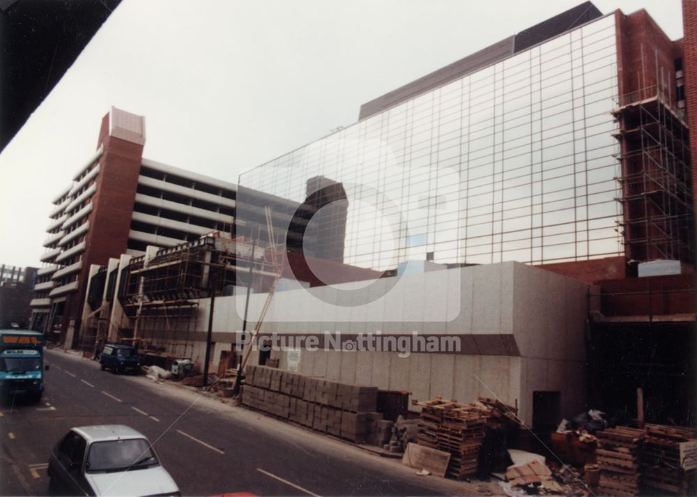 The Royal Hotel during construction