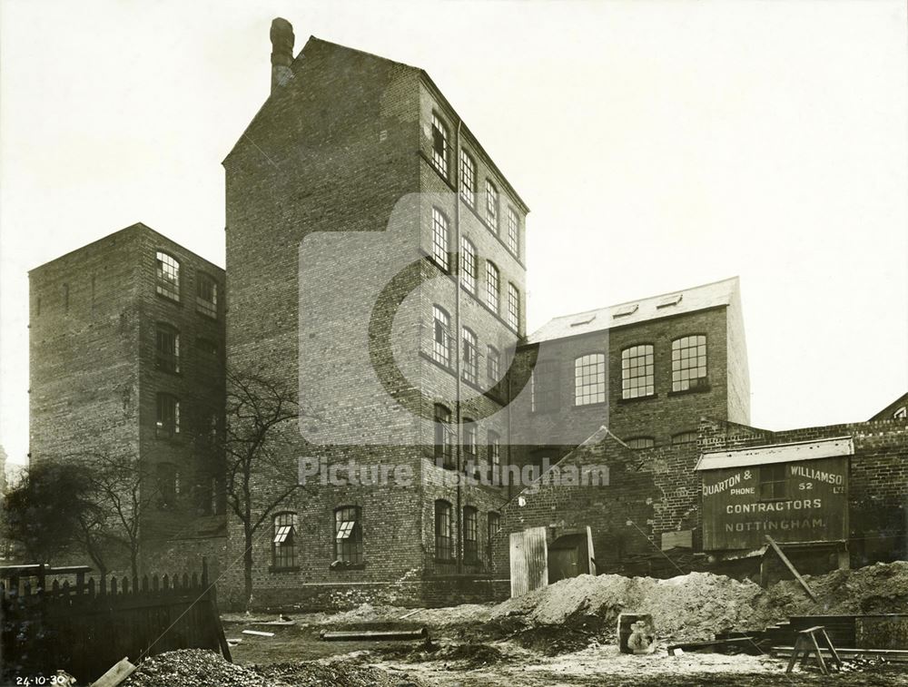 Taylor's Factory, South Sherwood Street, Nottingham 1930