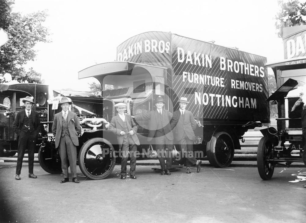 Dakin Brothers Furniture Removals Co. with vans