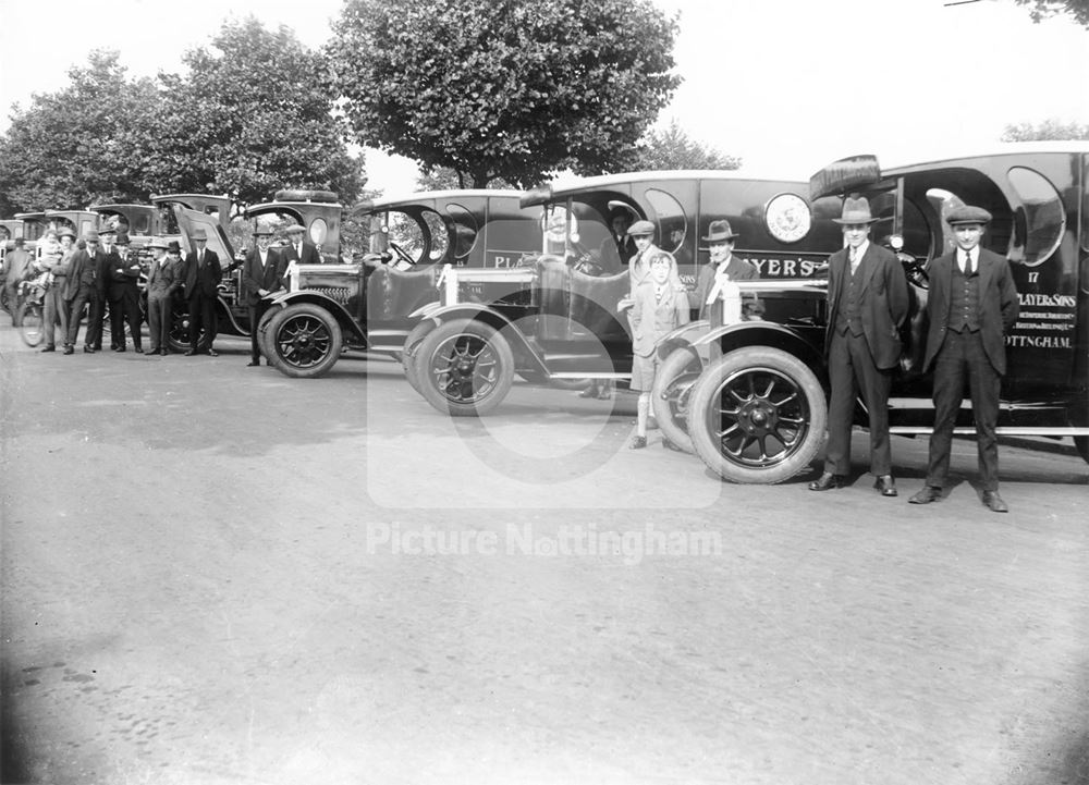 John Player and Sons Delivery Vans and Drivers, Radford Boulevard