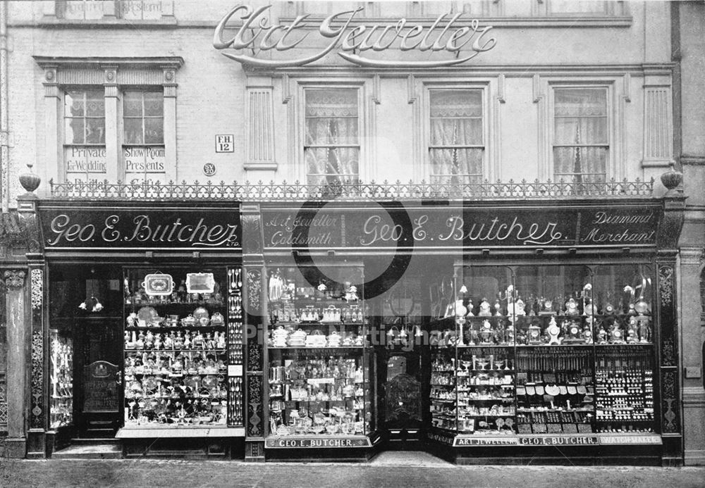 George E Butcher's Jewellery Shop, Smithy Row