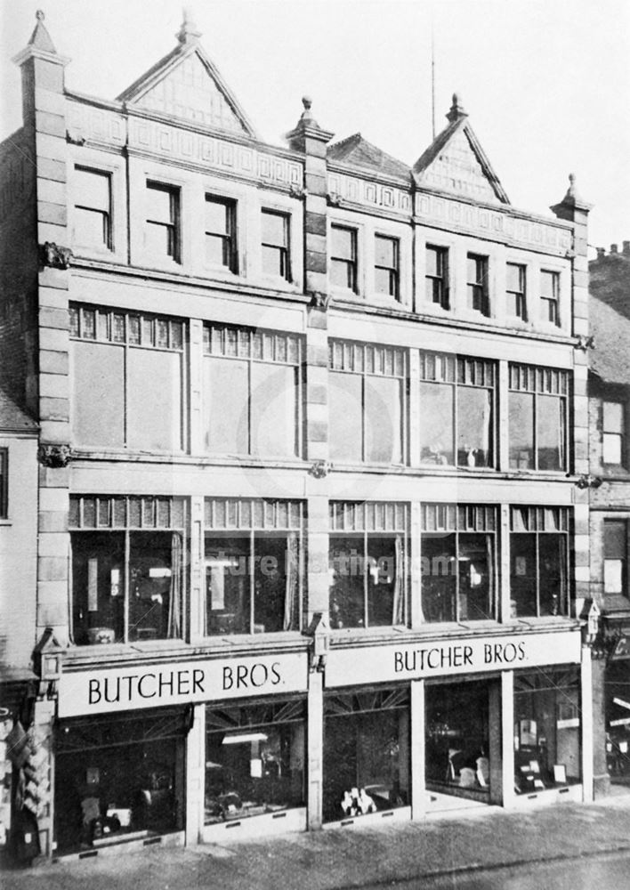 Butcher Brother's Furniture Shop, Derby Road