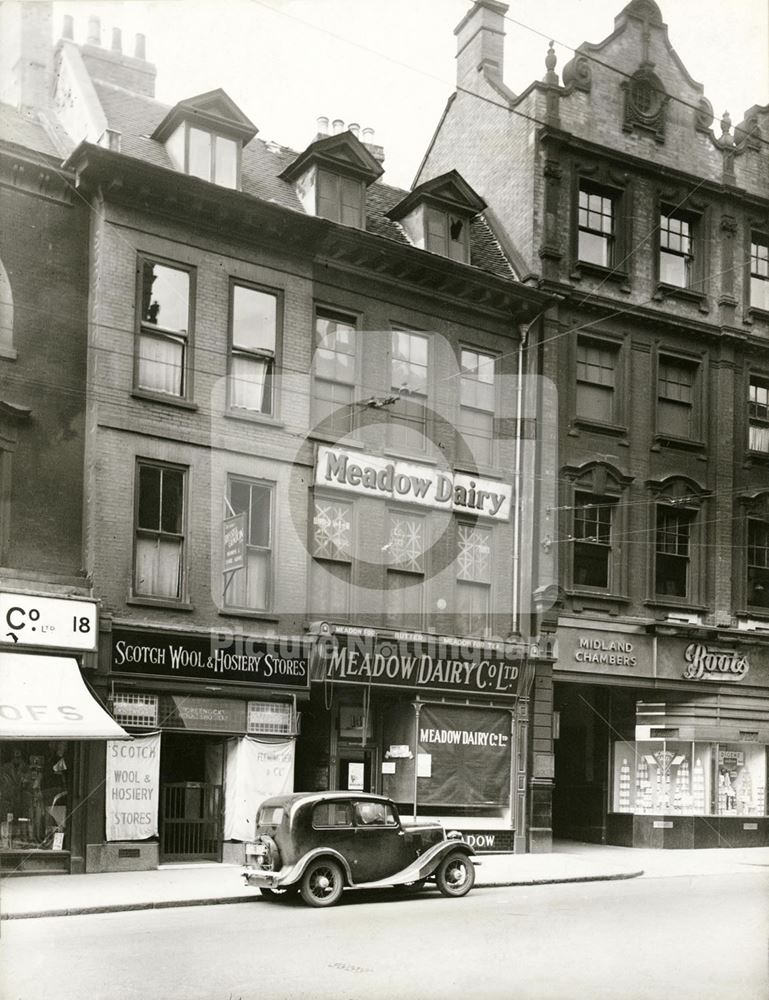 Wheeler Gate, Midland Chambers during the war