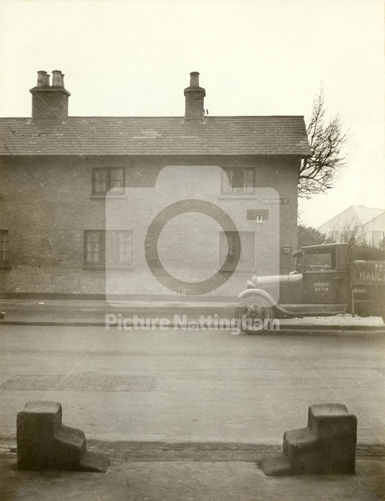 Mounting Blocks outside the White Hart Inn - Lenton (The old Lenton Coffee House and Peverel Prison)