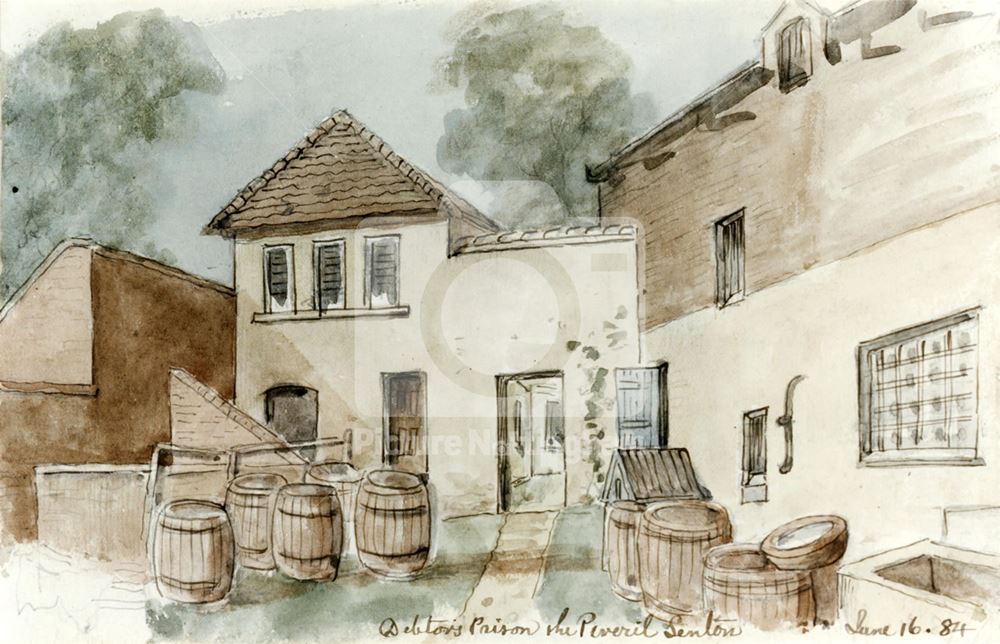 Peverel Debtors Prison at the White Hart Inn - (The old Lenton Coffee House)