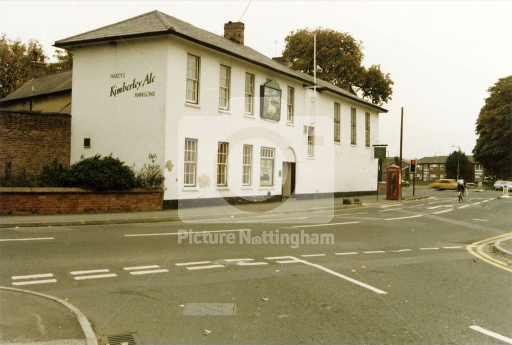 The White Hart Inn before re-furbishment - Lenton (The old Lenton Coffee House and Peverel Prison)