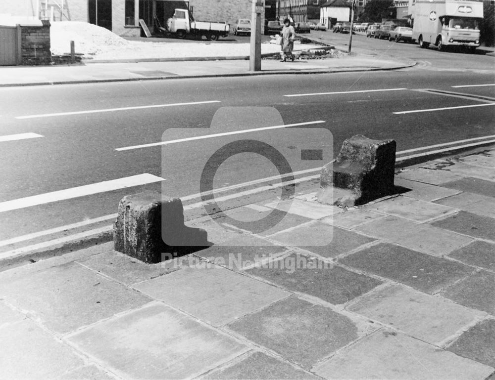 Old Horse Mounting Blocks, The White Hart Inn - Lenton (The old Lenton Coffee House and Peverel Pris