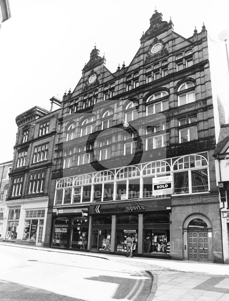 1-9 Bridlesmith Gate (now Waterstone's Book Shop)