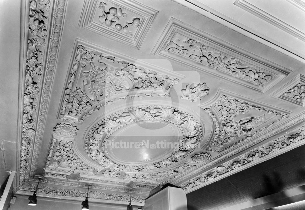 Oriental Cafe -plaster ceiling