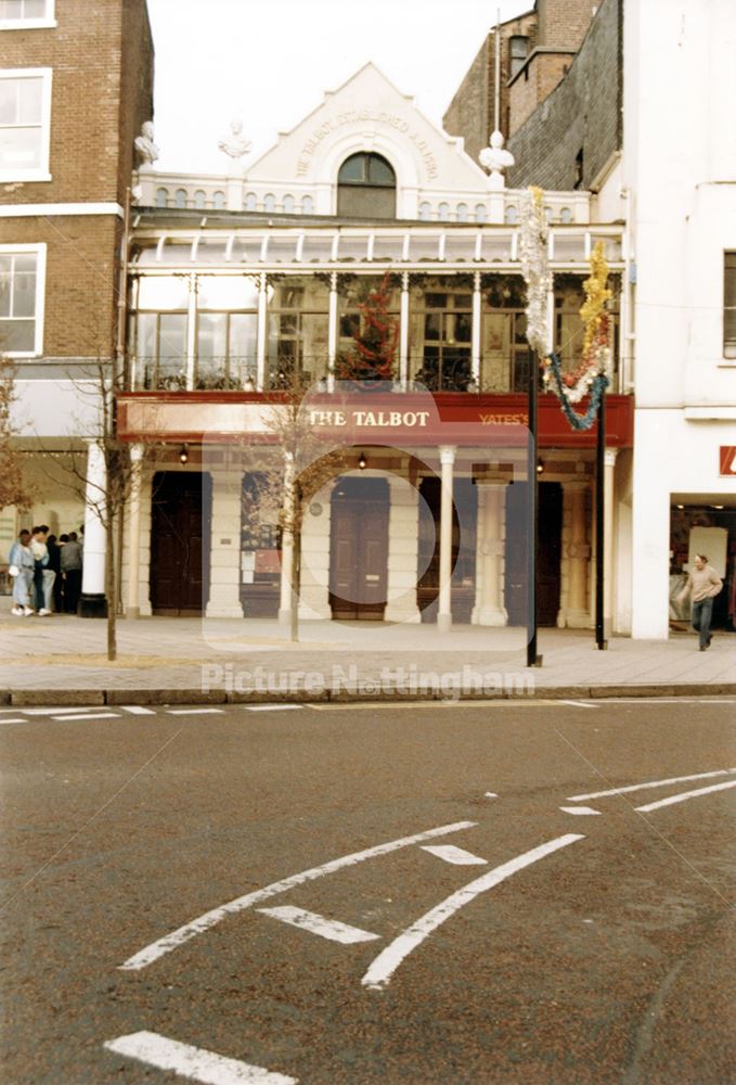 The Talbot Inn (now Yates' Wine Lodge) - after refurbishment 1985