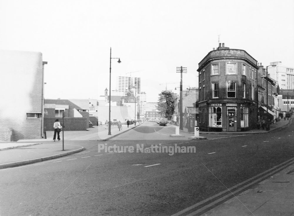 Goldsmith Street, junction of Shakespeare Street