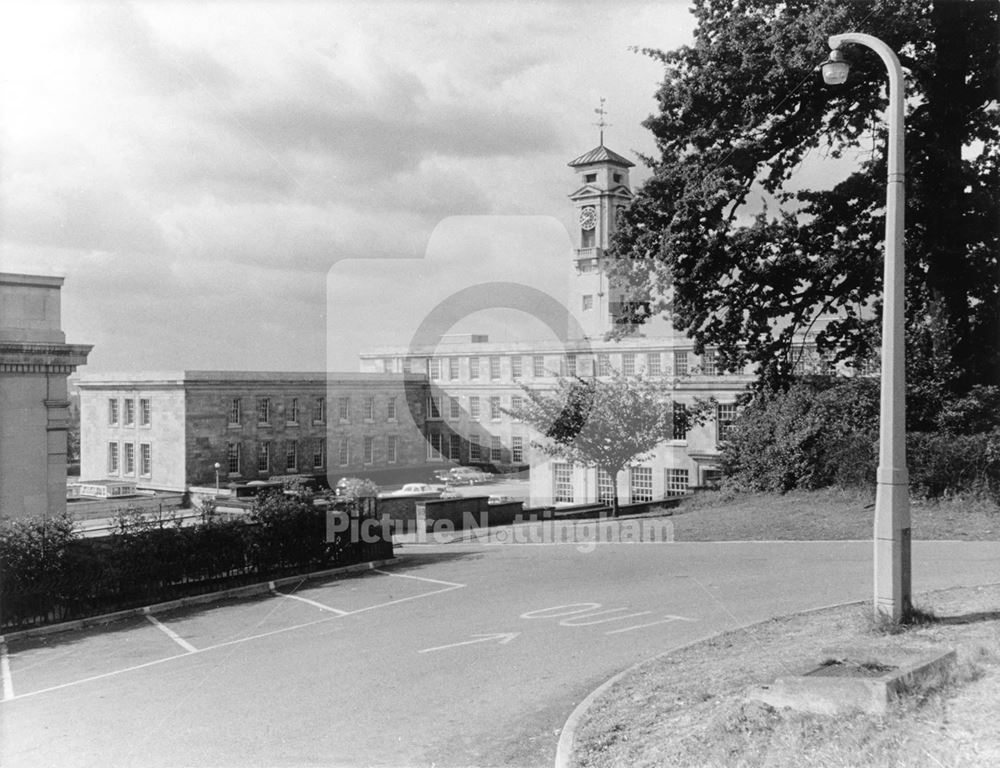 Trent Building and part of the Portland Building (Left) - University of Nottingham