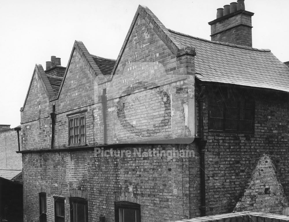 Gables at the rear of the Severns restaurant main frontage