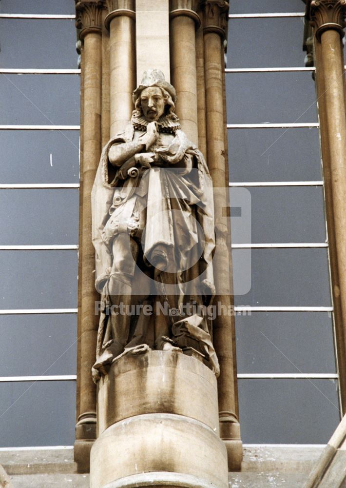 The Sir Francis Bacon statue outside the old University College