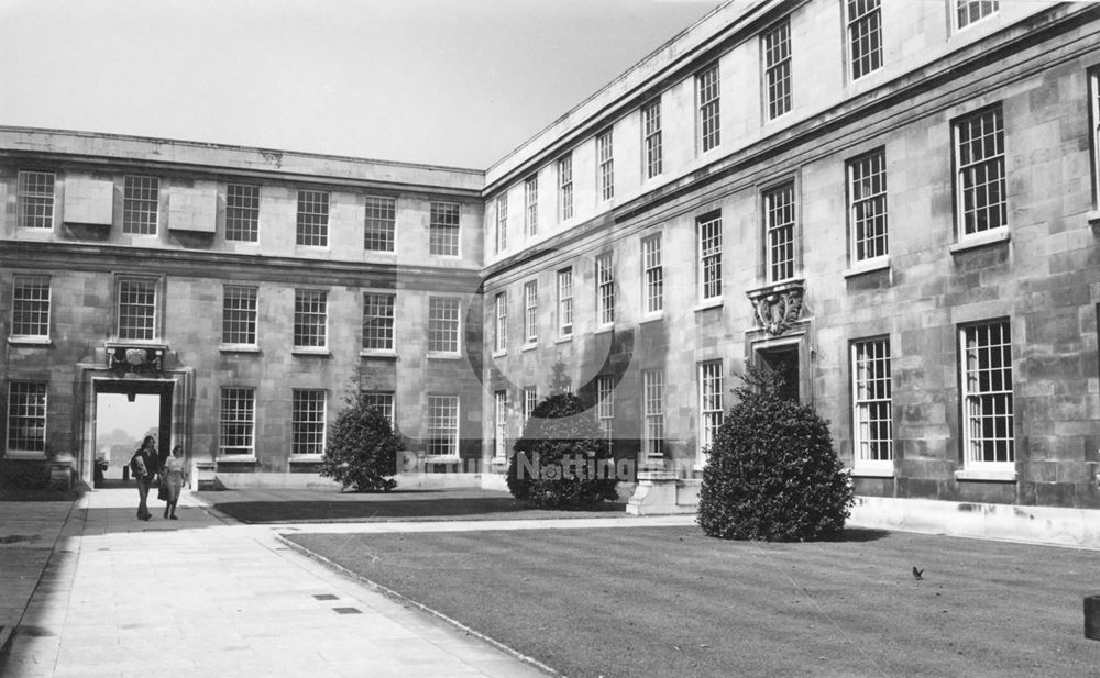 Interior quadrangle - Trent Building - University of Nottingham