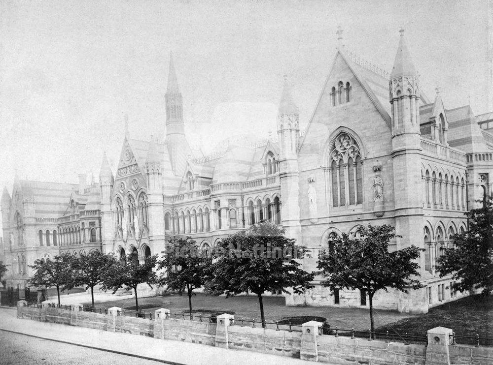 University College, Shakespeare Street entrance 1880