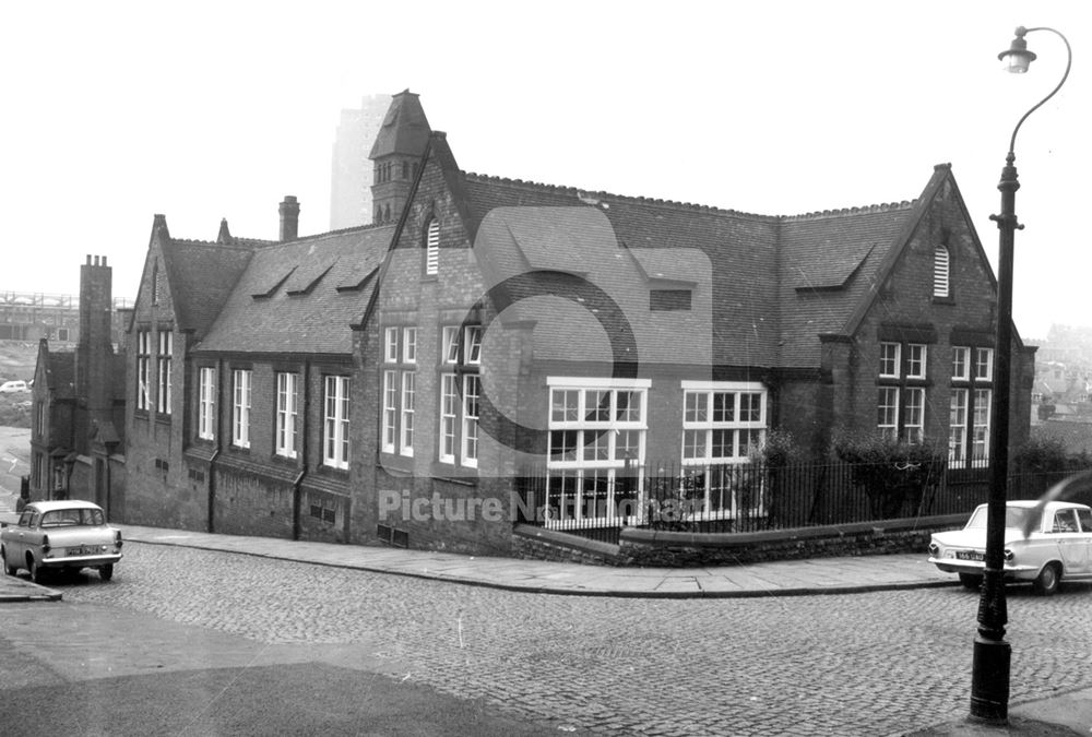 Hogarth Junior and Infants schools - rear view