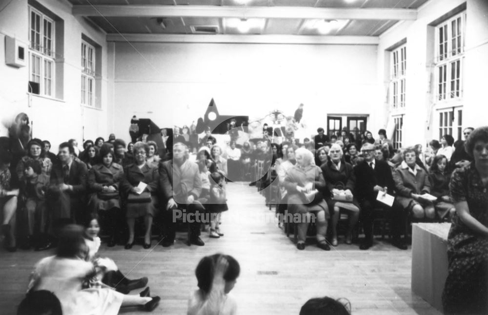 Hogarth Junior and Infants schools - Concert in the gym/hall marking the closure of the School