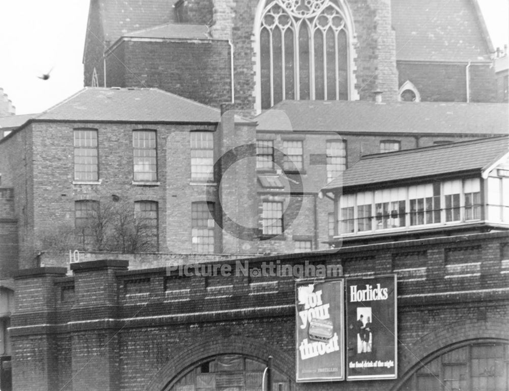 Railway viaduct that formed part of the Line running from Victoria Railway Station south.