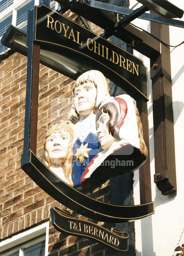 The Royal Children public house -sign