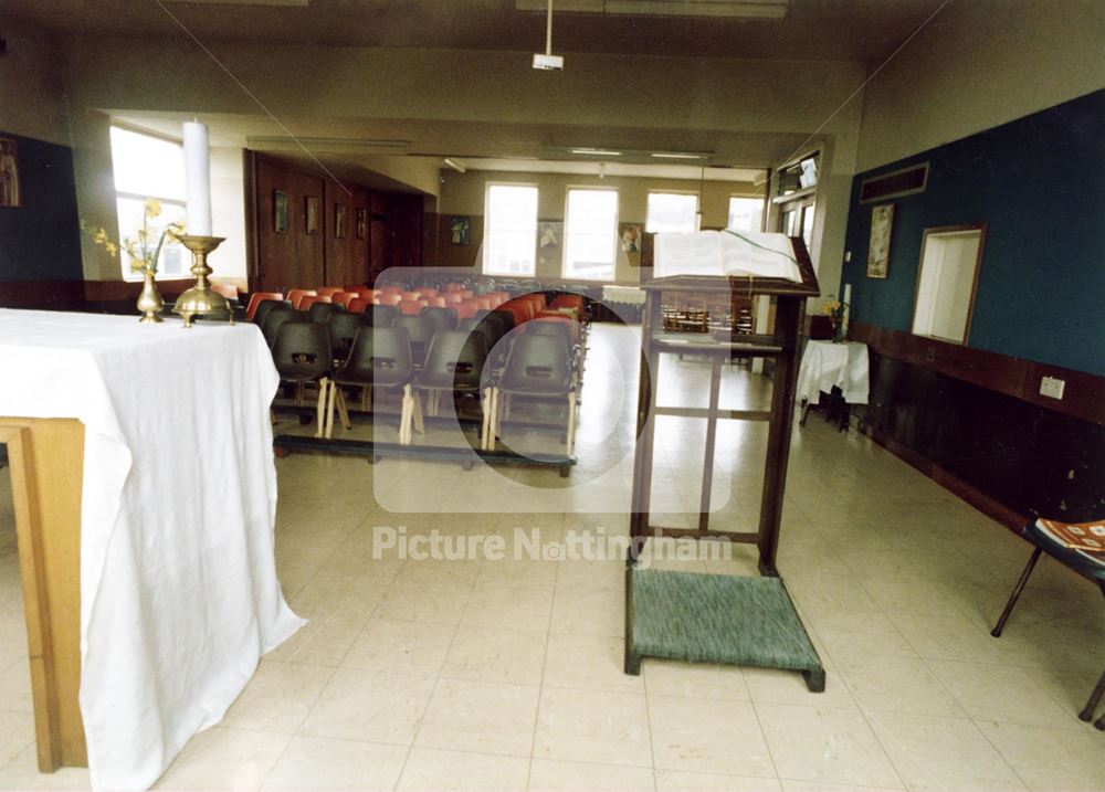 St Bernadette's Roman Catholic School - Chapel interior