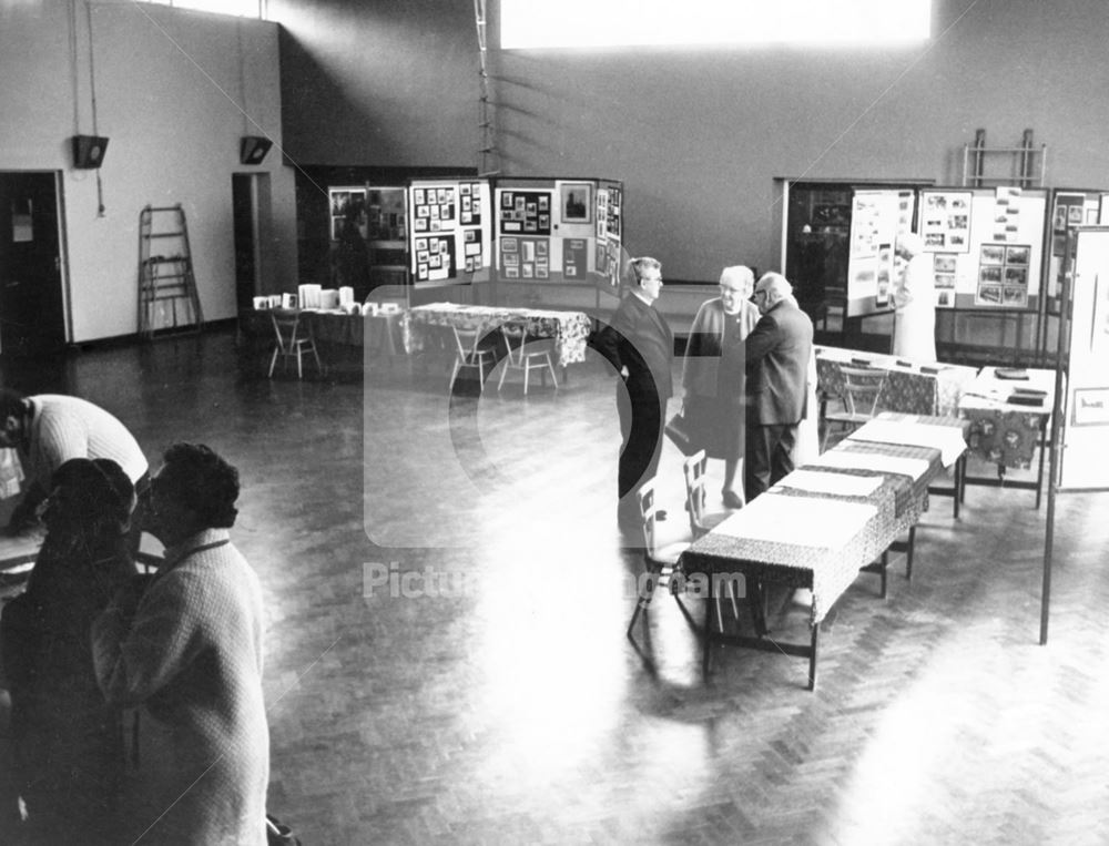 Sneinton Church of England Primary School - 'Old Sneinton' exhibition in School Hall