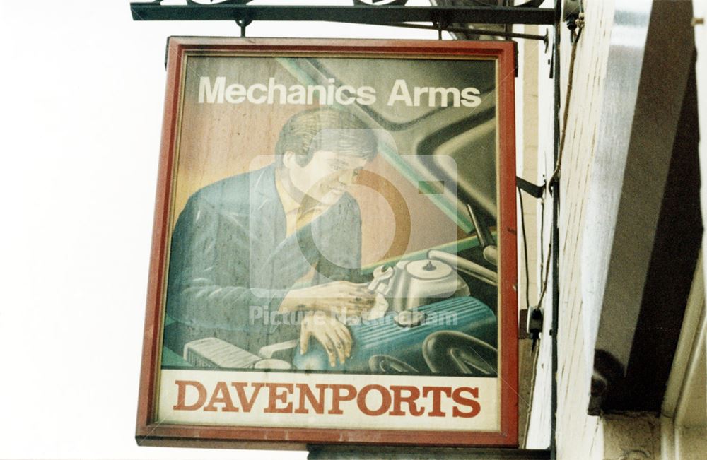 Mechanics Arms -sign