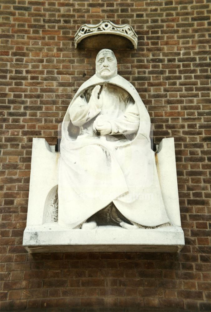 Corpus Christie School Effigy, Ruddington Lane, Wilford, Nottingham, 1983