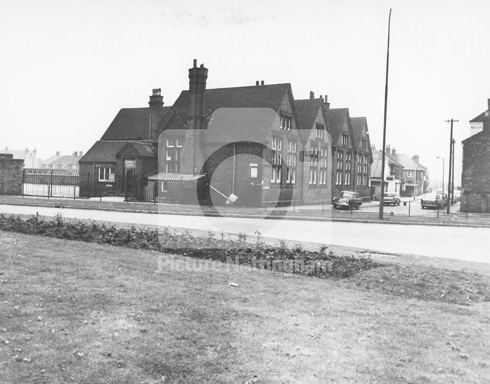 Dunkirk School, Montpelier Road, Dunkirk, Nottingham, 1973