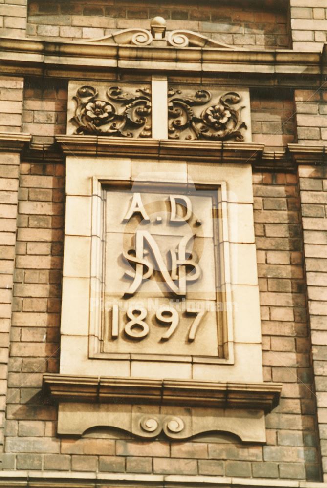 Mundella School - date plaque