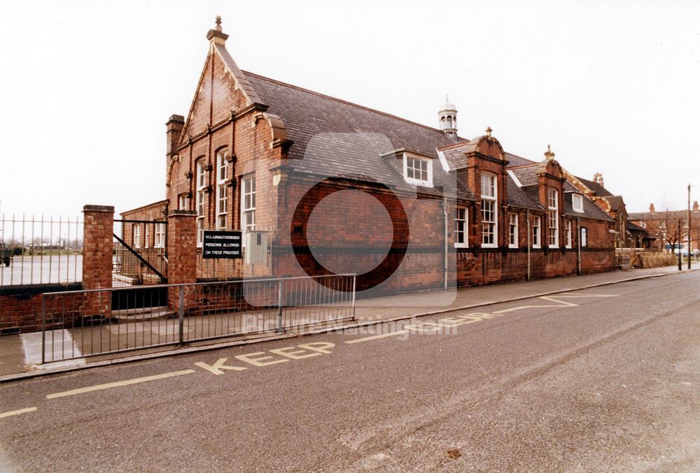 Mundella School Library, Collygate Road, Meadows, Nottingham, 1986