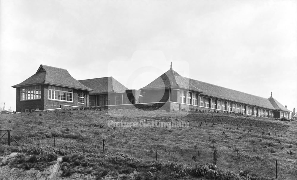 Pierrepont Senior Girls School - Open-Air classrooms from the SW