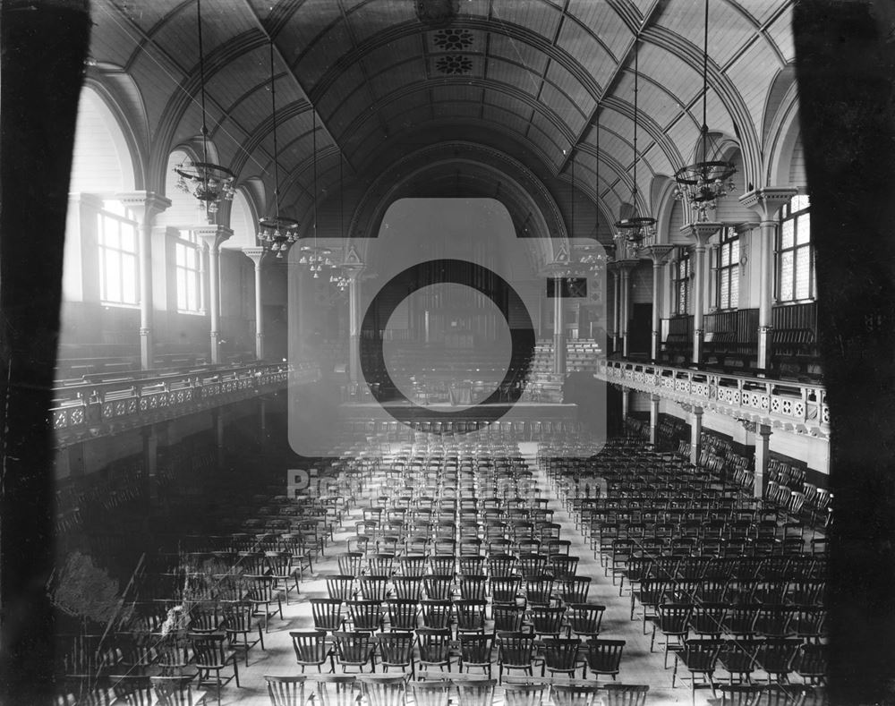 The (first) Albert Hall - Interior