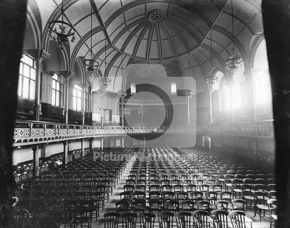 The (first) Albert Hall - Interior