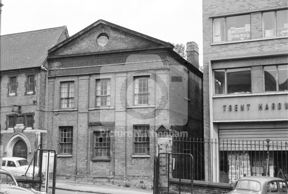 National School, Barker Gate, Nottingham, c 1950