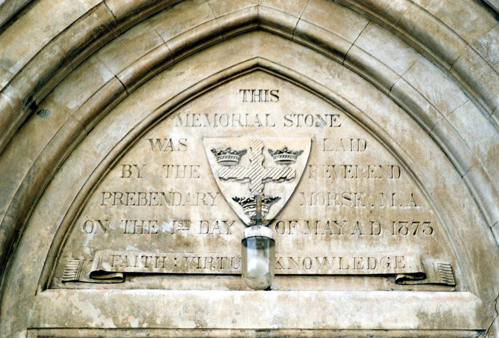 Bath Street Primary School - memorial stone