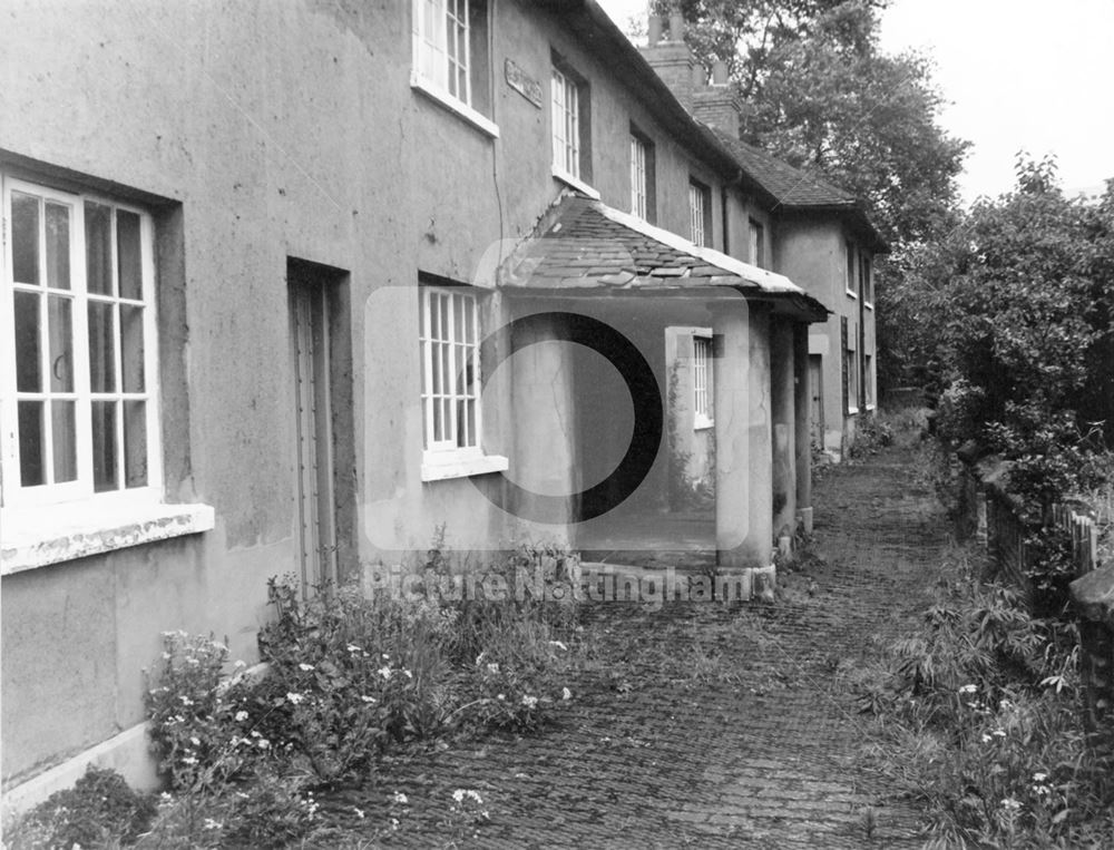 Butt Houses, Derby Road, Lenton, Nottingham, 1972