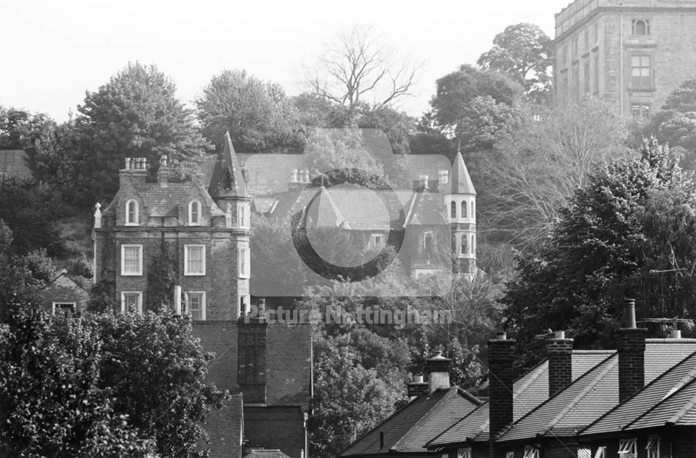 4 and 5 Castle Grove, the Park, and Nottingham Castle