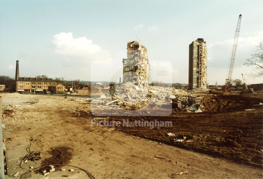 Basford Flats -demolition