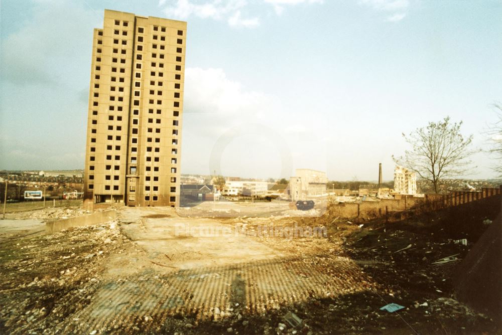 Basford Flats -demolition