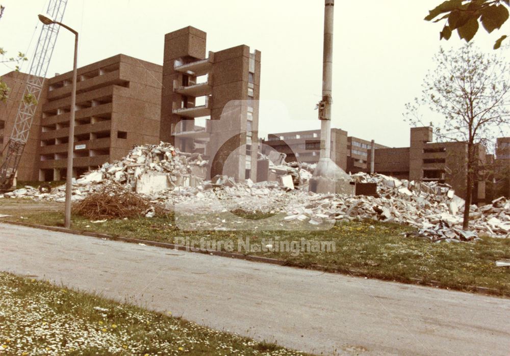 Balloon Woods Flats -demolition