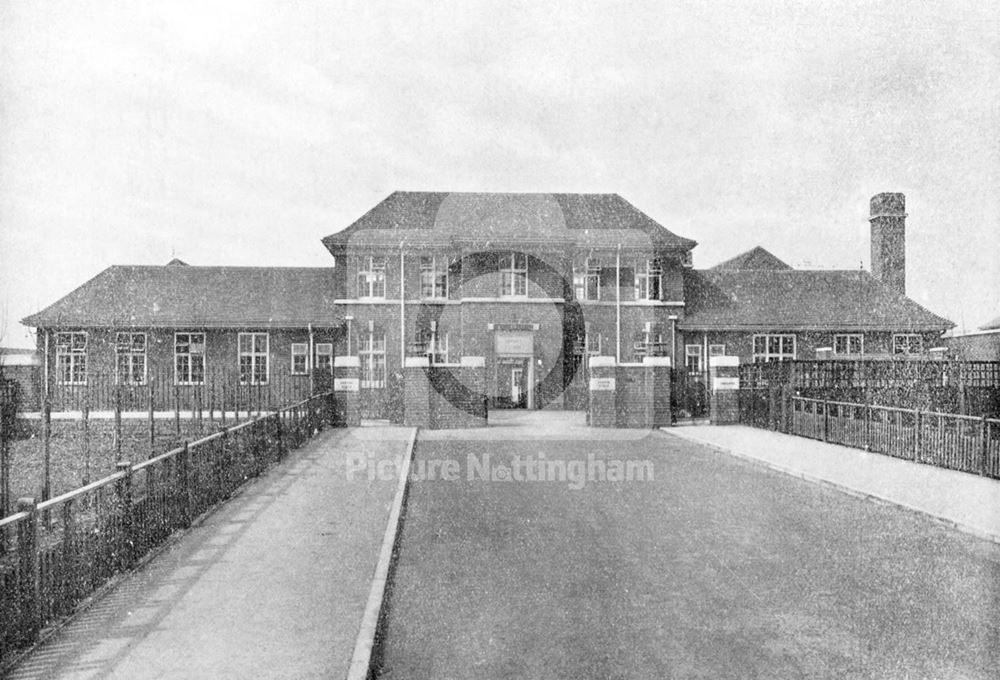 William Crane School - entrance to senior girl's block