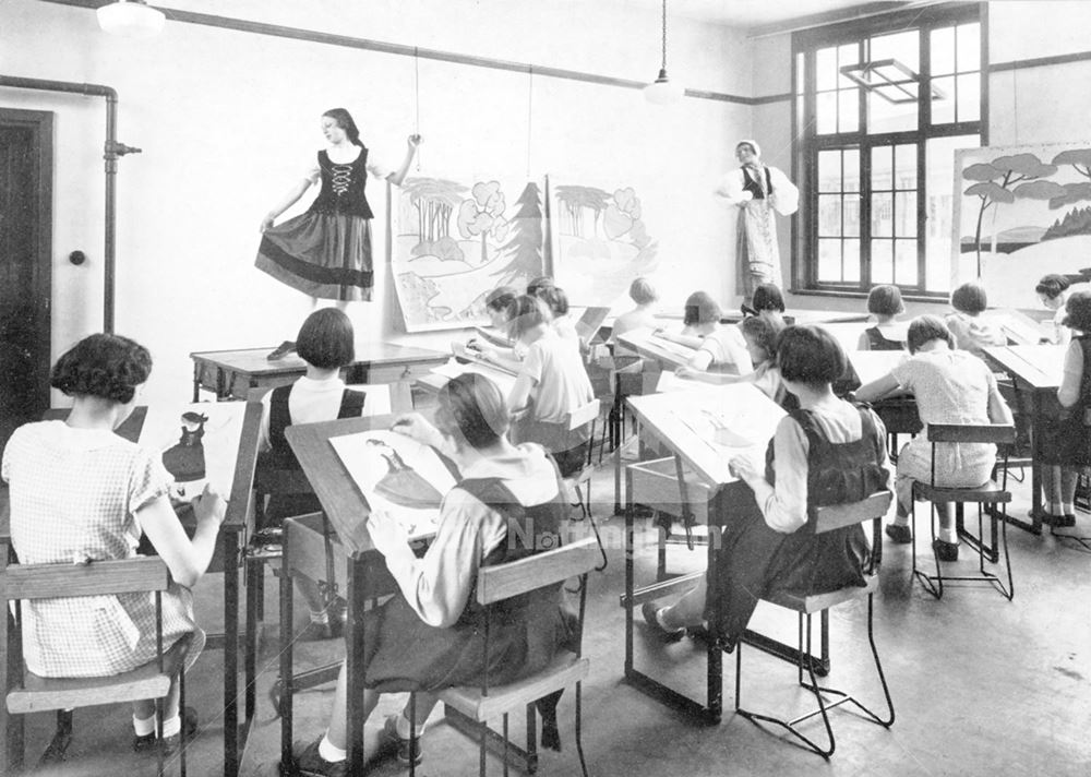 William Crane School - art room