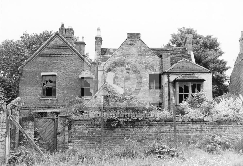 14 and 16 Alpine Street, Basford. Awaiting demolition.