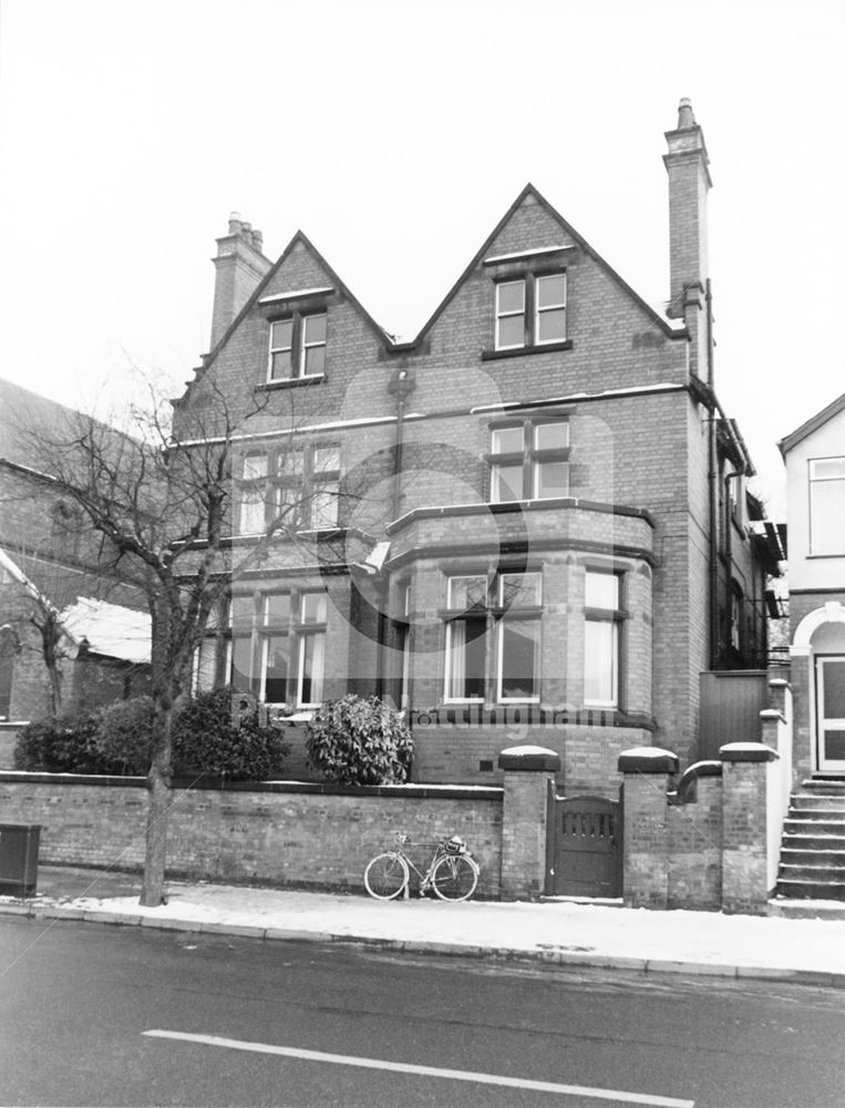 The Vicarage to All Souls' Church, Lenton Boulevard, Radford, Nottingham, 1978