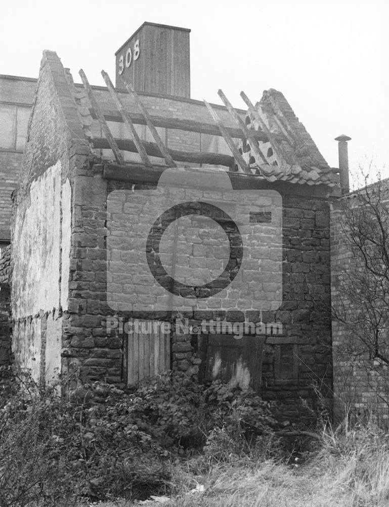 Dovecote, Crabtree Farm, Eden Yard, Bulwell, 1979