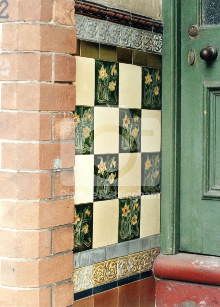 32, Baden Powell Road -porch tiles