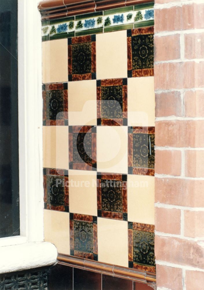 17, Baden Powell Road -porch tiles